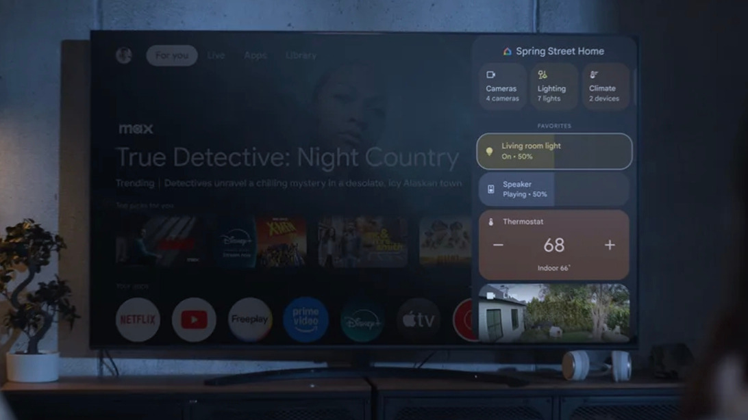 Google has begun rolling out updates to Google TV — including the new Google TV Streamer - which allows viewers to control their smart home from their TV